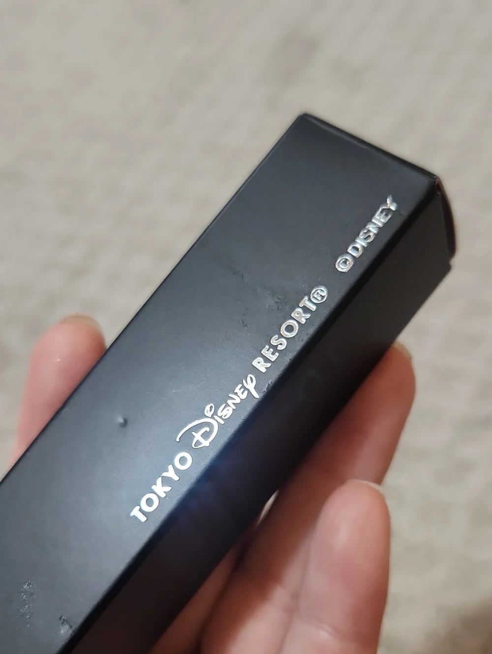 Tokyo Disney Resort Black Mickey Mouse Ballpoint Souvenir Ink Pen